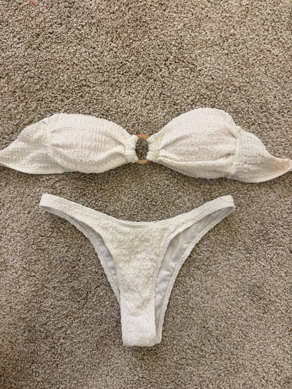 White bikini